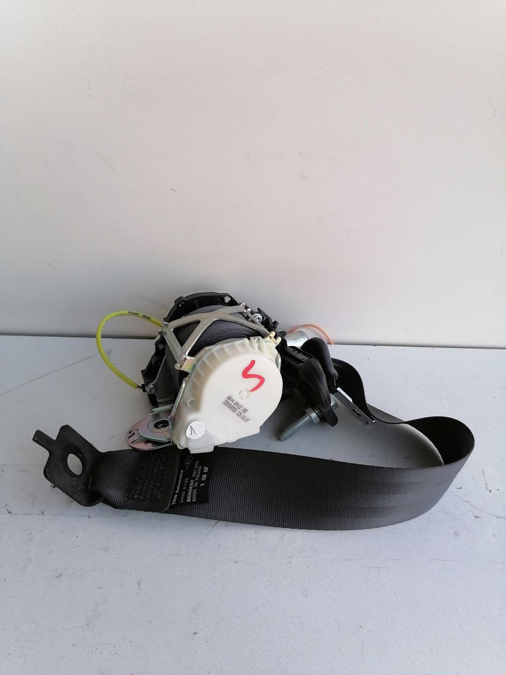 Cintura di sicurezza post. sx.